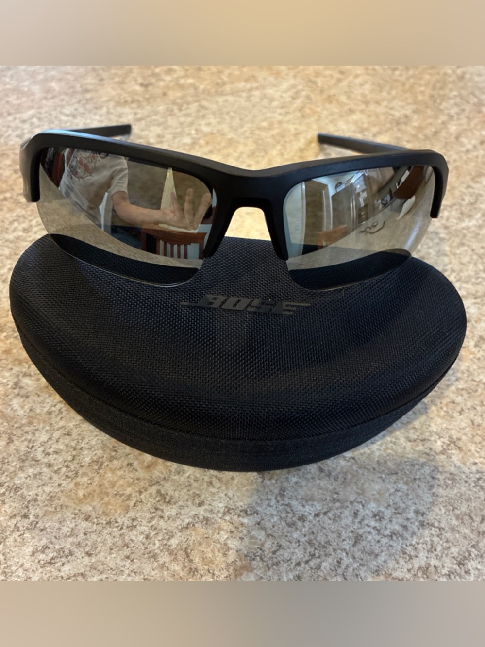 Bose Frames Tempo BMD0010 Sport Bluetooth Sunglasses Black